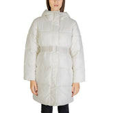 Calvin Klein Jeans Cream Nylon Jackets & Coat -   -  Calvin Klein Jeans.